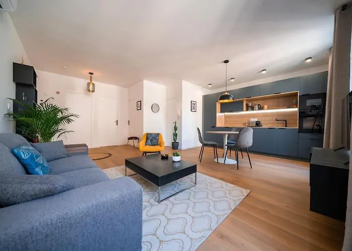 Apartament L'hedoniste, Elegant T2, Clim, Centre
