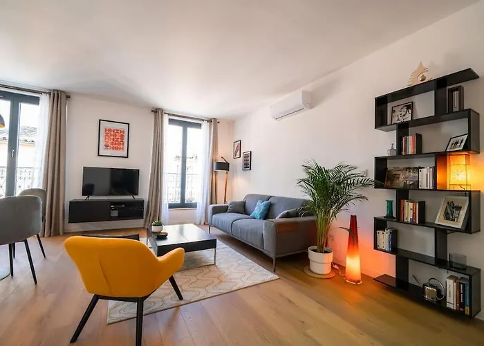 L'hedoniste, Elegant T2, Clim, Centre Apartament Montpellier